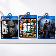 PS4 Mini Game Case Keychain