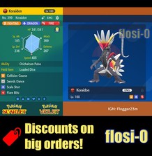 6IV Shiny Koraidon Pokemon