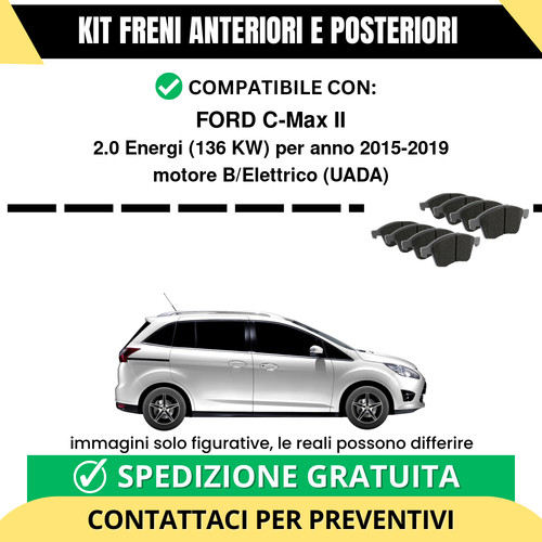 Pastiglie freno ant - pastiglie, post