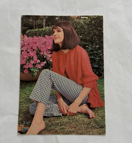 Cartolina cantante sandie shaw - cartolina,