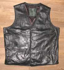 -HM- Giacca In Pelle Per Uomo