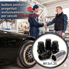 Kit 4 Dadi Antifurto per