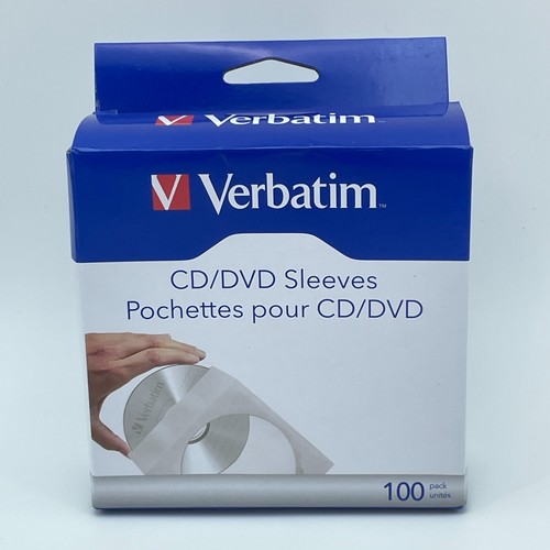 Verbatim dvd sleeves - verbatim, cd