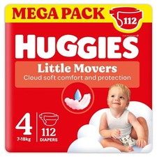 Huggies Little Movers Taglia 4