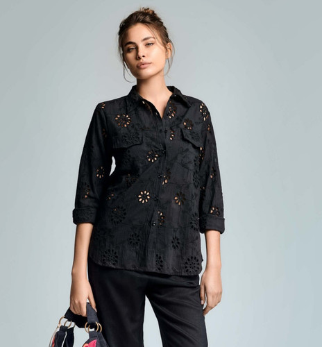 Camicia manica pizzo - manica, in