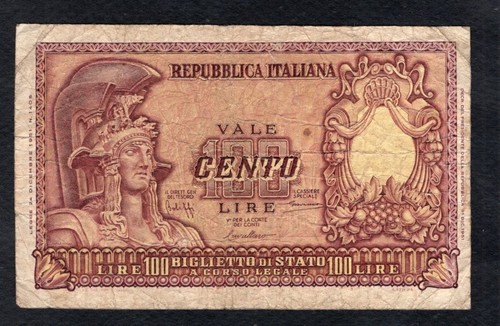 Italie 100 lire 1951 - 100,