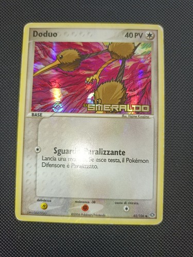 Doduo smeraldo 45 106 - doduo, 45/106