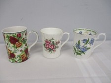3 MUGS ROYAL ALBERT OLD