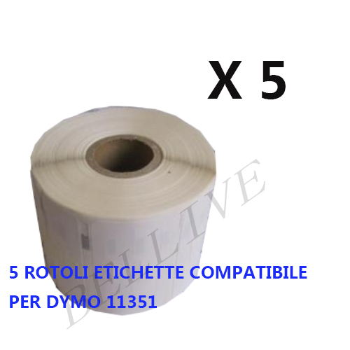 Rotoli etichette per dymo - 5,