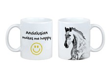 Andaluso tazza con cavallo Mi