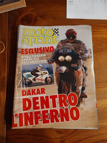 Riviste motosprint anni 1986 - riviste,