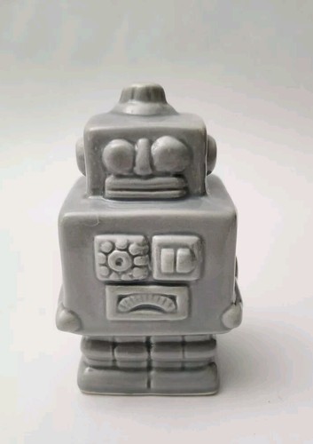 Statuina robot ceramica - , grigia