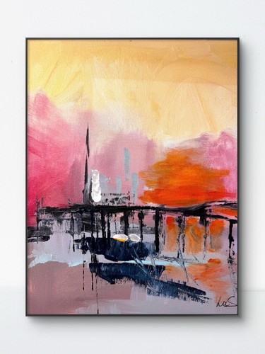 Samatowic sunset pier due - samatowic,