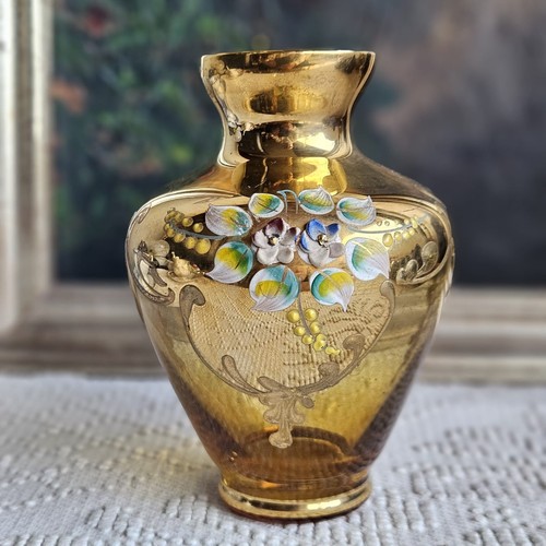 Murano vetro vaso vintage tre - murano,