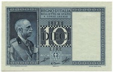 10 LIRE BIGLIETTO DI STATO
