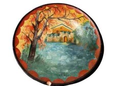 PIATTO DIPINTO MANRICO FEDI