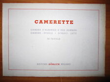 CAMERETTE camere d'albergo e bambini - camere -studio - divano - letti 30 tavole