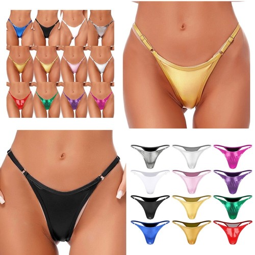 Slip donna metallizzato