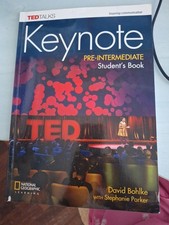 KEYNOTE PRE-INTERMEDIATE STUDENT'S BOOK       ISBN 9781337273923