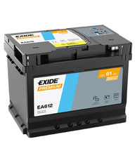 Batteria Auto Exide EA612 12V