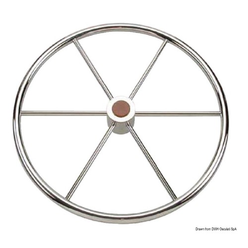 Osculati timone ruota - timone, inox