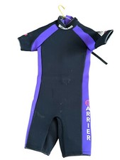 SKIWARM Muta da Sci Nautico Windsurf Junior Taglia M Nero Viola 3/2mm Flatlock
