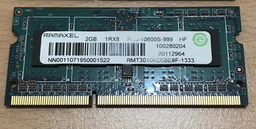 Memoria ram ramaxel - 2gb, ddr3