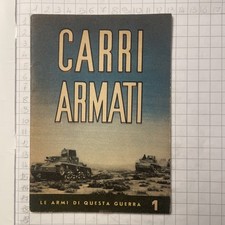 Le Armi Di Questa Guerra P.N.F. CARRI ARMATI Propaganda Fascista N. Balistreri