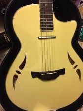 Chitarra Acustica Semiacustica Crafter SA-Ivory - Doppio Pickup Piezo/Magnetico