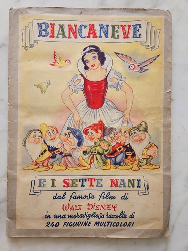 Album figurine biancaneve e - biancaneve,
