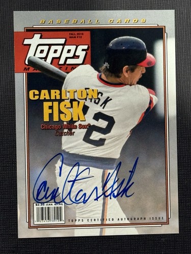 Carlton fisk 2019 topps - fisk,