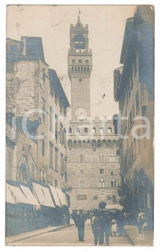 1913 firenze palazzo vecchio - firenze,