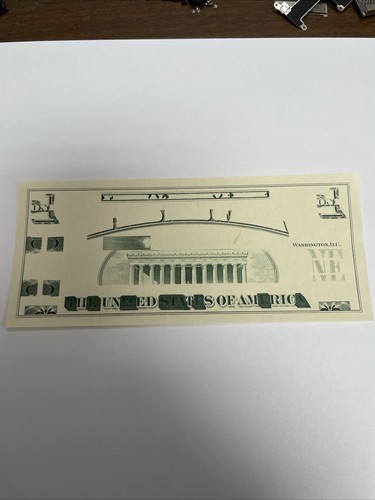 Banconota prova stampa giori - prova,