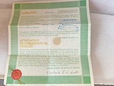 rolex datejust 1601 certificato con custodia originale rolex