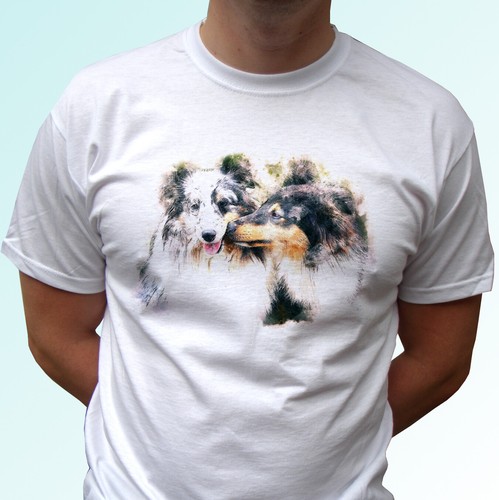 Shirt rough collie - t-shirt,