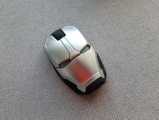 IRON MAN MOUSE PC portatile  Wireless ricevitore USB . Colore silver argento