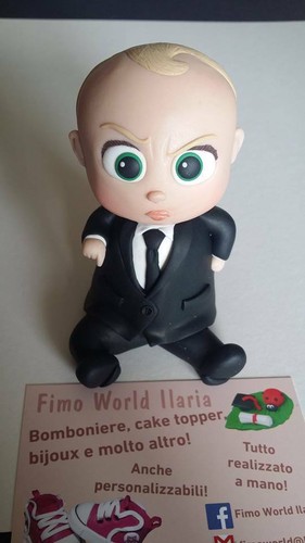 Cake topper baby - , boss