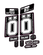 Ohlins RXF 38 Kit Decalcomanie