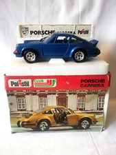 POLISTIL 1:24 1:25 PORSCHE 911 CARRERA BLU W/B FONDO MAGAZZINO ERA MEBETOYS