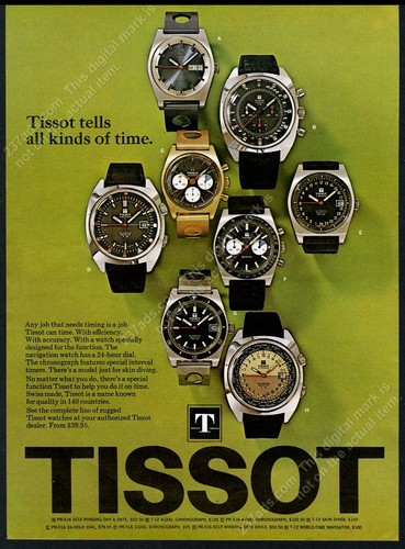 1969 tissot 615 skin - 1969,