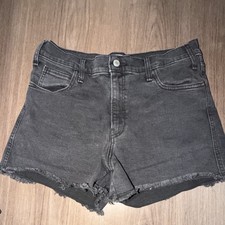 Pantaloncini denim taglio alto