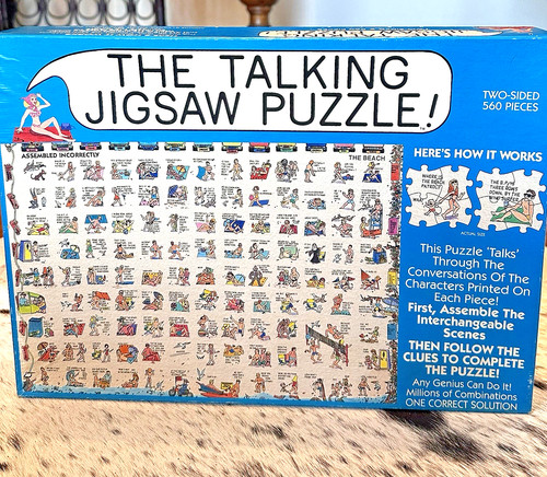 Puzzle vintage giochi - puzzle, di