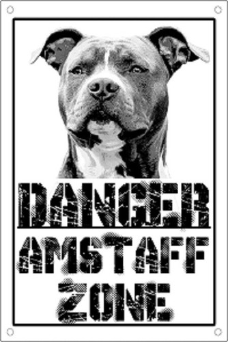 Targa cartello attenti cane - cartello,