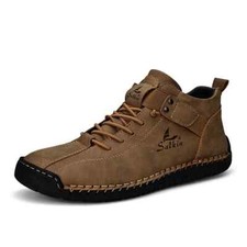 Scarpe uomo casual in pelle fatte a mano sneakers outdoor leggere comode