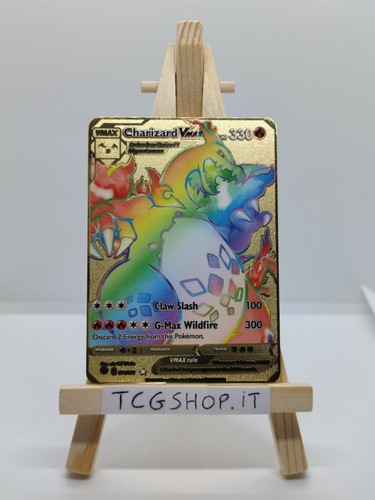 Charizard vmax arcobaleno - charizard,