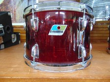 Tamburo Tom Vintage Ludwig Rosso Vistalite 8" x 12"