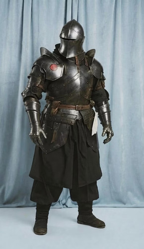 Costume medievale acciaio - costume, in