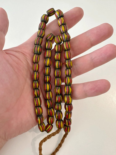 Collana perle vetro - collana,
