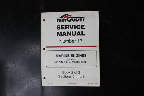 Mercruiser manuale servizio - manuale,
