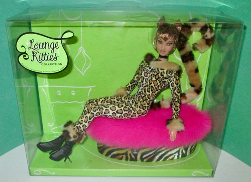 Bambola barbie leopard lounge - bambola,